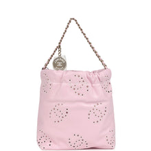 Load image into Gallery viewer, Chanel Mini 22 Bag Pink Shiny Calfskin Brushed Gold Hardware