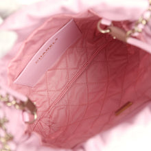 Load image into Gallery viewer, Chanel Mini 22 Bag Pink Shiny Calfskin Brushed Gold Hardware