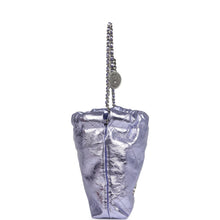 Load image into Gallery viewer, Chanel Mini 22 Bag Purple Metallic Calfskin Brushed Silver Hardware