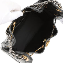 Load image into Gallery viewer, Chanel Small 25 Hobo Bag Black Shiny Crumpled Calfskin Mixed Metal Hardware