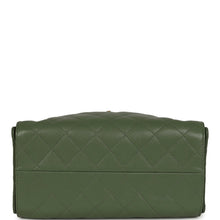 Load image into Gallery viewer, Chanel Small 25 Hobo Bag Khaki Caviar Antique Gold Hardware
