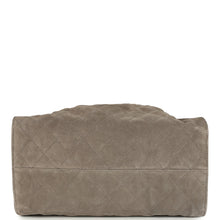 Load image into Gallery viewer, Chanel Medium 25 Hobo Bag Dark Grey Suede Antique Gold Hardware