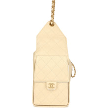 Load image into Gallery viewer, Chanel Medium 25 Hobo Bag Light Beige Caviar Antique Gold Hardware