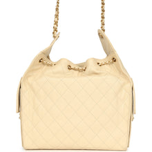 Load image into Gallery viewer, Chanel Medium 25 Hobo Bag Light Beige Caviar Antique Gold Hardware