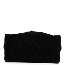 Load image into Gallery viewer, Chanel Medium 25 Hobo Bag Black Suede Antique Gold Hardware