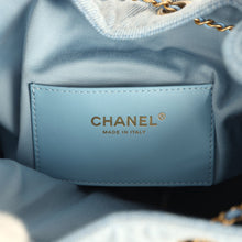 Load image into Gallery viewer, Chanel Medium 25 Hobo Bag Light Blue Washed Denim Antique Gold Hardware