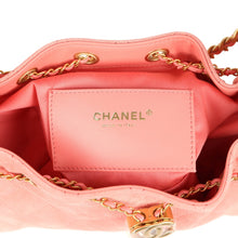 Load image into Gallery viewer, Chanel Mini 25 Hobo Bag Pink Suede Antique Gold Hardware