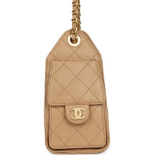 Load image into Gallery viewer, Chanel Mini 25 Hobo Bag Beige Caviar Antique Gold Hardware