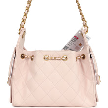 Load image into Gallery viewer, Chanel Mini 25 Hobo Bag Light Pink Caviar Antique Gold Hardware