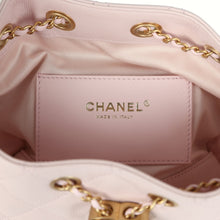 Load image into Gallery viewer, Chanel Mini 25 Hobo Bag Light Pink Caviar Antique Gold Hardware