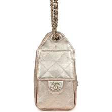 Load image into Gallery viewer, Chanel Mini 25 Hobo Bag Metallic Rose Gold Caviar Caviar Light Gold Hardware