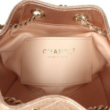 Load image into Gallery viewer, Chanel Mini 25 Hobo Bag Metallic Rose Gold Caviar Caviar Light Gold Hardware