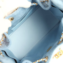 Load image into Gallery viewer, Chanel Small 25 Hobo Bag Light Blue Washed Denim Antique Gold Hardware