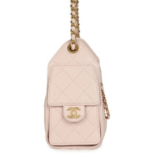 Load image into Gallery viewer, Chanel Mini 25 Hobo Bag Light Pink Caviar Antique Gold Hardware