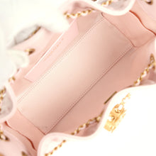 Load image into Gallery viewer, Chanel Mini 25 Hobo Bag Light Pink Caviar Antique Gold Hardware