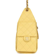 Load image into Gallery viewer, Chanel Small 25 Hobo Bag Yellow Caviar Antique Gold Hardware