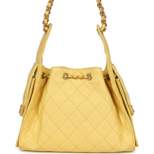 Load image into Gallery viewer, Chanel Small 25 Hobo Bag Yellow Caviar Antique Gold Hardware