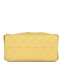 Load image into Gallery viewer, Chanel Small 25 Hobo Bag Yellow Caviar Antique Gold Hardware