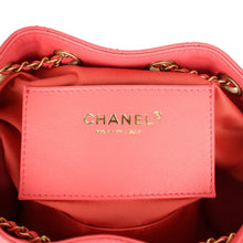 Load image into Gallery viewer, Chanel Mini 25 Hobo Bag Coral Pink Caviar Antique Gold Hardware