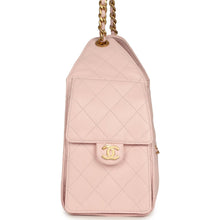 Load image into Gallery viewer, Chanel Small 25 Hobo Bag Light Pink Caviar Antique Gold Hardware