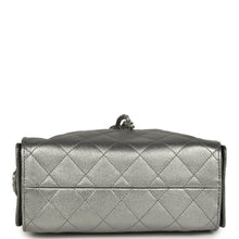 Load image into Gallery viewer, Chanel Mini 25 Hobo Bag Anthracite Metallic Caviar Silver Hardware