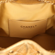 Load image into Gallery viewer, Chanel Small 25 Hobo Bag Metallic Gold Caviar Antique Gold Hardware