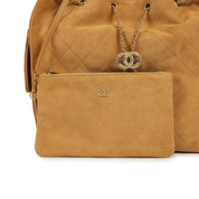 Load image into Gallery viewer, Chanel Medium 25 Hobo Bag Beige Suede Antique Gold Hardware
