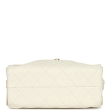 Load image into Gallery viewer, Chanel Mini 25 Hobo Bag White Caviar Antique Gold Hardware