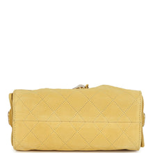 Load image into Gallery viewer, Chanel Mini 25 Hobo Bag Yellow Suede Antique Gold Hardware