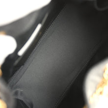 Load image into Gallery viewer, Chanel Small 25 Hobo Bag Black Washed Denim Antique Gold Hardware