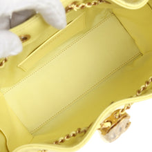 Load image into Gallery viewer, Chanel Mini 25 Hobo Bag Light Yellow Caviar Antique Gold Hardware