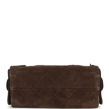 Load image into Gallery viewer, Chanel Mini 25 Hobo Bag Dark Brown Suede Antique Gold Hardware