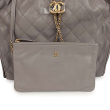 Load image into Gallery viewer, Chanel Medium 25 Hobo Bag Dark Grey Caviar Antique Gold Hardware