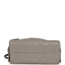 Load image into Gallery viewer, Chanel Mini 25 Hobo Bag Dark Grey Caviar Aged Ruthenium Hardware