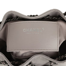 Load image into Gallery viewer, Chanel Mini 25 Hobo Bag Dark Grey Caviar Aged Ruthenium Hardware