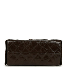 Load image into Gallery viewer, Chanel Small 25 Hobo Bag Khaki Shiny Aged Crumpled Calfskin Antique Gold Hardware