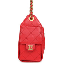 Load image into Gallery viewer, Chanel Mini 25 Hobo Bag Dark Red Caviar Antique Gold Hardware