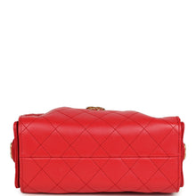 Load image into Gallery viewer, Chanel Mini 25 Hobo Bag Dark Red Caviar Antique Gold Hardware