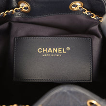 Load image into Gallery viewer, Chanel Medium 25 Hobo Bag Dark Navy Caviar Antique Gold Hardware