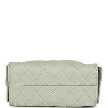Load image into Gallery viewer, Chanel Mini 25 Hobo Bag Light Green Caviar Antique Gold Hardware