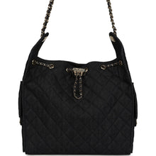 Load image into Gallery viewer, Chanel Medium 25 Hobo Bag Dark Denim Light Gold Hardware