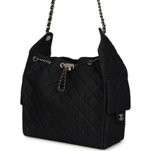 Load image into Gallery viewer, Chanel Medium 25 Hobo Bag Dark Denim Light Gold Hardware