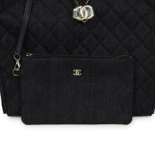 Load image into Gallery viewer, Chanel Medium 25 Hobo Bag Dark Denim Light Gold Hardware