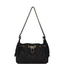Load image into Gallery viewer, Chanel Mini 25 Hobo Bag Dark Blue Denim Light Gold Hardware