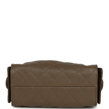 Load image into Gallery viewer, Chanel Mini 25 Hobo Bag Dark Khaki Caviar Antique Gold Hardware