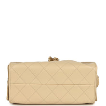 Load image into Gallery viewer, Chanel Mini 25 Hobo Bag Light Beige Caviar Antique Gold Hardware