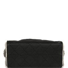 Load image into Gallery viewer, Chanel Mini 25 Hobo Bag Black and White Calfskin Light Gold Hardware