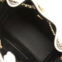 Load image into Gallery viewer, Chanel Mini 25 Hobo Bag Black and White Calfskin Light Gold Hardware