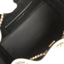 Load image into Gallery viewer, Chanel Mini 25 Hobo Bag Black and White Calfskin Light Gold Hardware