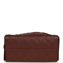 Load image into Gallery viewer, Chanel Small 25 Hobo Bag Brown Caviar Antique Gold Hardware